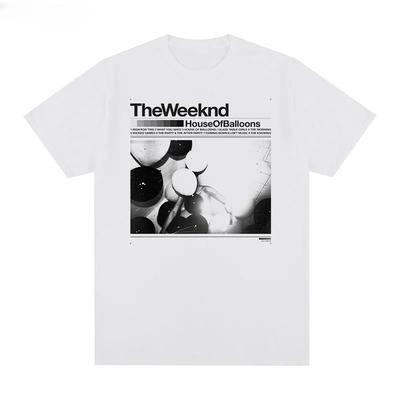 The Weeknd Lata 90. Vintage T-shirt Retro Graficzny Bawełniany Męski T-shirt Nowy TEE TSHIRT Damskie Topy