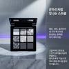 Smoky 9-Color Eyeshadow Palette Light Gray Deep Gray Shadow Women's Makeup, 1 Pcs, Smoky 9-Color Color