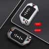 Car Key Case Cover Protective Shell Fob for Jeep Wrangler JL JLU Rubicon Gladiator JT Sahara JLU 18 2019 2020 2021 2022 2023