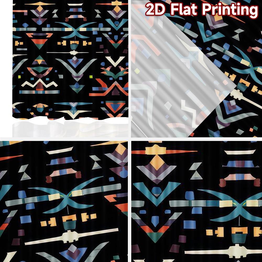 2D flat Photography Backdrop Popular Background cloth Geometric Shapes 100% Polyester Family Party Decoration Use for