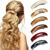 6/10 Pezzi Bellissime Linee Capelli Francesi Semplici Retrò Classiche Grandi Fermagli a Scatto Accessori per Capelli Grandi Fermagli per Capelli per Donne