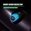 4/6/10pcs Car Tire Fluorescent Dustproof Wheel Valve Stem Caps For Ford Falcon Fusion Escape Ecosport Fusion Explorer Expedition