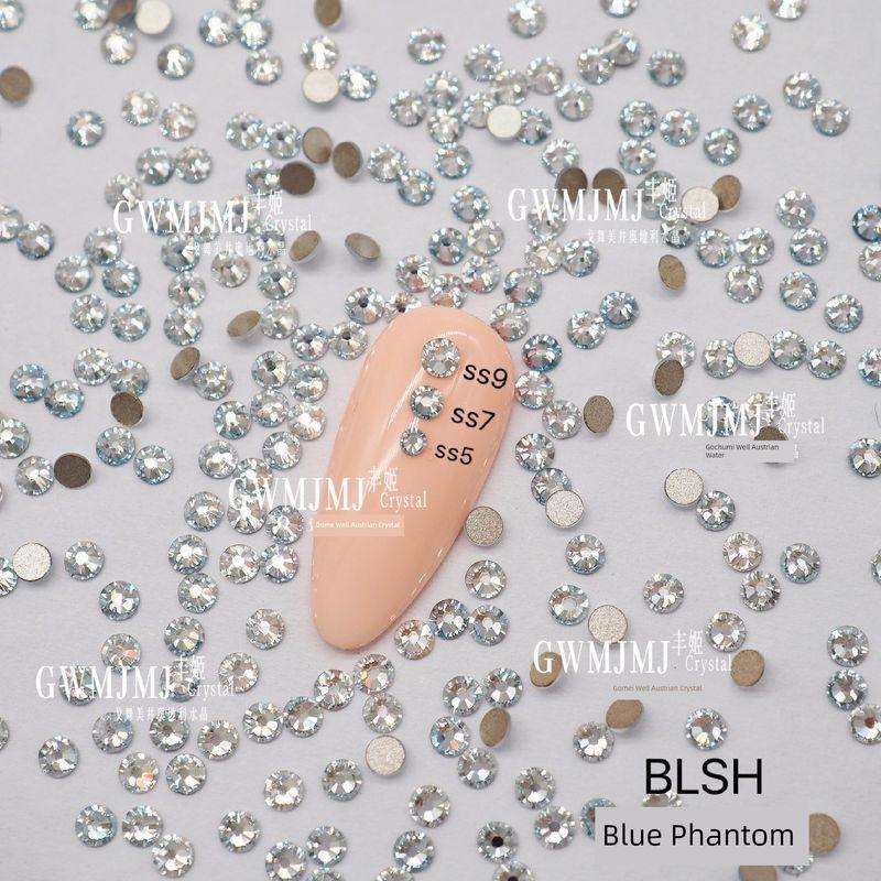 

Австрийский кристалл страз Shijia 2058 круглый 001blsh Светло-голубой Фантом Страз для подложки Страз для DIY-нейл-арта ss5 (about 1.8mm) 36 blue Phantom BLSH