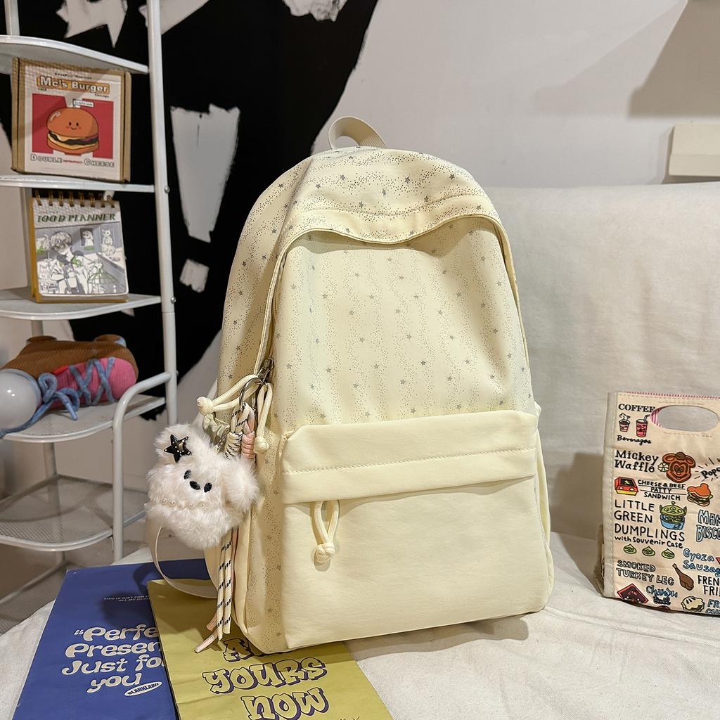 Schoolbag1011 New Schoolbag Ins Junior High School Girls Niche Design Non-collision Backpack for Primary School Students Small Fresh Backpack