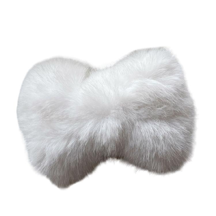 Lovely Hairpin Plush Bowknot Shape Hair Barrettes Girls Braids Bangs Hair Clip
