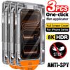 3PCSPack Privacy Screen Protector For iPhone 17 Pro Max Air 17Pro Dust Free Installation Tempered Glass Anti-Spy Protective Film