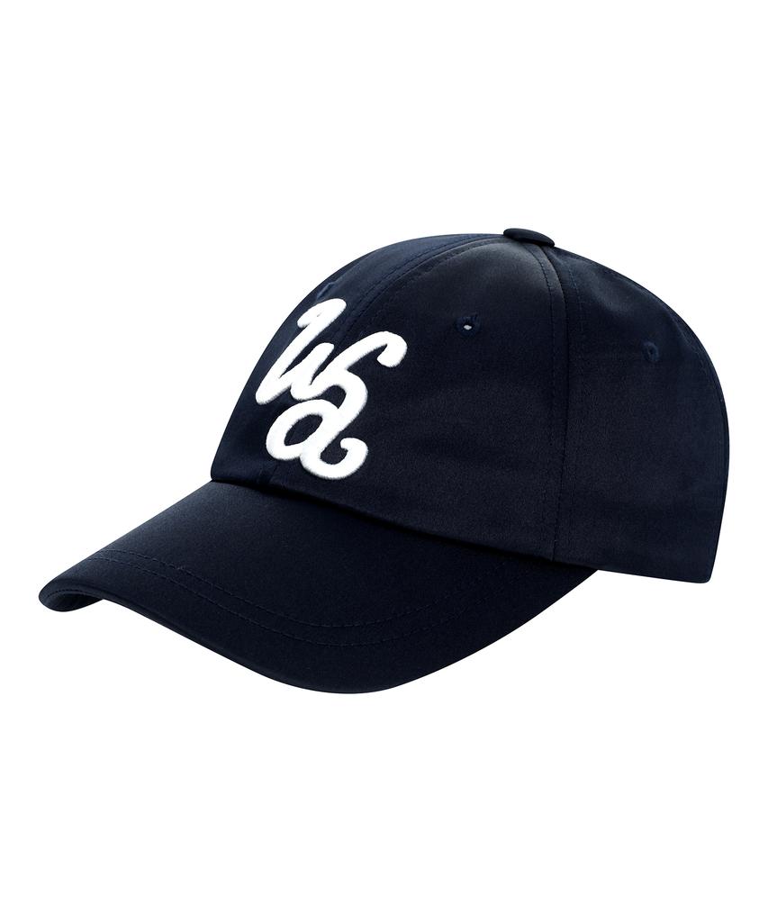 WACKY WILLY Leo Satin Ball Cap Navy