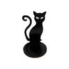 Creative Wooden Shadow Candle Holder Scarecrow Ghost Halloween Candle Stand Spook Black Cat Tealight Holder Novelty Gift