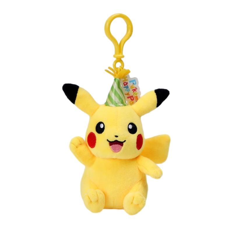 Pokemon Pikachu Mew Squirtle Charmander Kawaii Plush Toy Pendant School Bag Backpack Pendant Key Ring Small Doll Birthday Gift