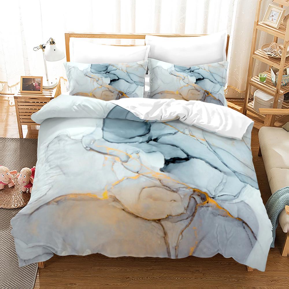 Texture Bedding Set Single Twin Full Queen King Size All-match Bed Set Aldult Kid Bedroom Duvetcover Sets 3D Print 0