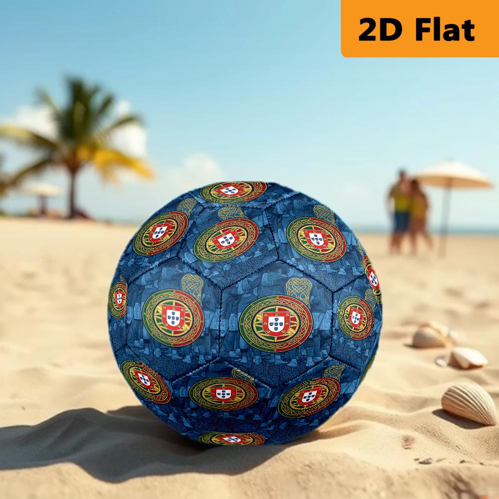 Royal Emblem Fabric Football Suitable for Both Training and Competition Suitable for Training, Competition, and Indoor and Outdoor Sports.