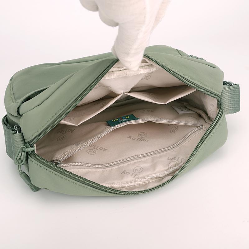 Schultertasche Damen Umhängetasche Einfarbige Muttertasche