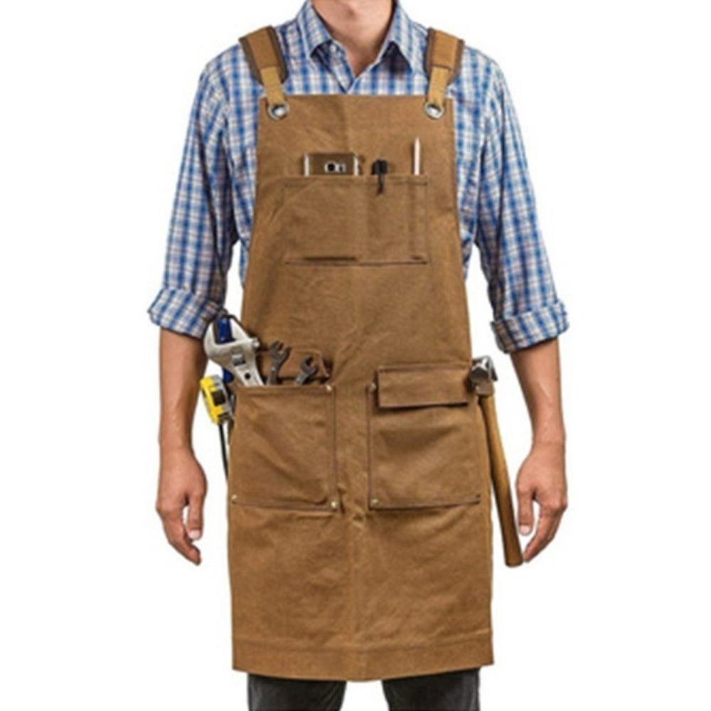 Waterproof Electrician Work Apron Wear Resistant Storage Bag Waist Apron  Baking