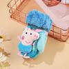 Cartoon Flip-Top Neck-Hanging Winter Gloves for Boys & Girls - Windproof, One-and-a-Half Layer Cycling Gloves