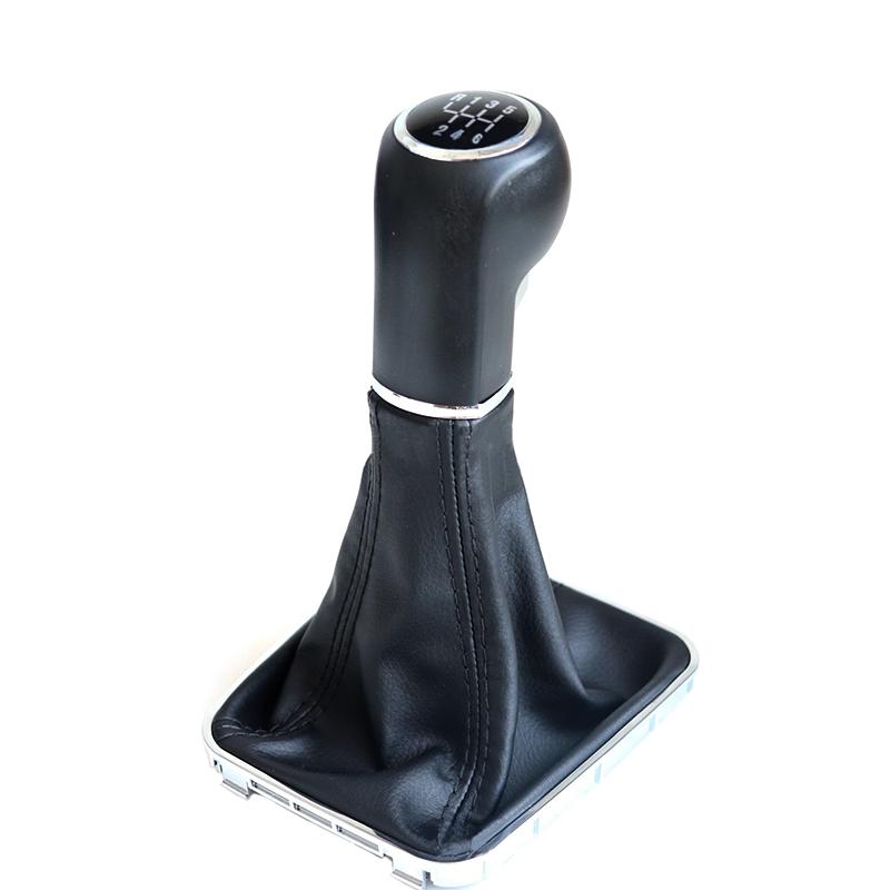 Voor Opel Zafira B 2005-2010 Schakelknop 6 Versnellingen Auto Schakelpook Hendelknop Shifter met Lederen Stofkap