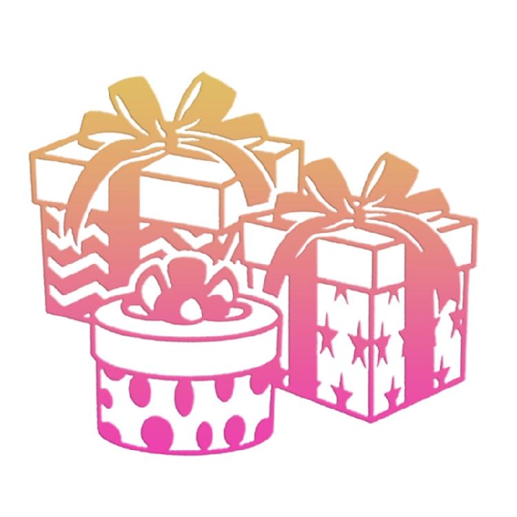 Gift Box Metal Cutting Dies For Diy Dies Scrapbooking Embossed Paper Cards Die