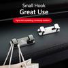 QOK3   Car Metal Multi-Function Hook Adhesive Mount Front Seat Organizer For Mercedes Benz AMG W205 W204 W203 W111 W168 W213 W210 W222