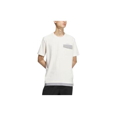 Originals Trefoil Short Sleeve Graphic Tee With Three-Stripe Colorblock Design Men Tops Pink White IT9361