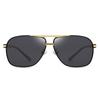 Polarized Sunglasses Men'S Square Double Beam Sunshade Driver Driving Fishing Discoloration Day And Night Han Chao