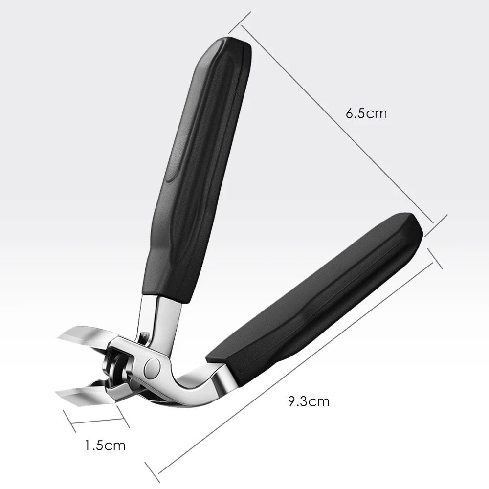 Stainless Steel Angled Head Nail Clippers Ergonomic Design Nail Clippers Nail Trimmer  Thick Nails