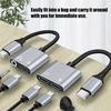 Travel 2 in 1 Type C to 3.5mm Charging Converter Adapter Cable Wire HiFi Sound Transmission For Digital Gadget