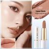 MYG Glamour Hall Waterproof Matte Lipstick: Long-Lasting, Non-Stick, Moisturizing, Sweat-Proof, Enhances Complexion - Little White Tube
