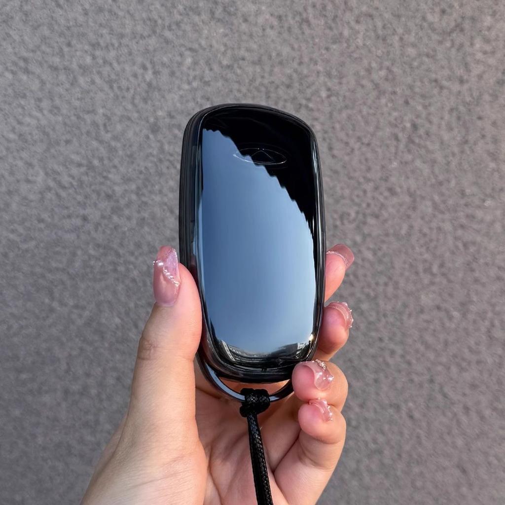 Slim Car Key Fob Case Cover Keychain For Chery Tiggo 7 8 Pro Max Omoda 5 C5 S5 O5 Jaecoo J7 J8 Accessories Black Transparent