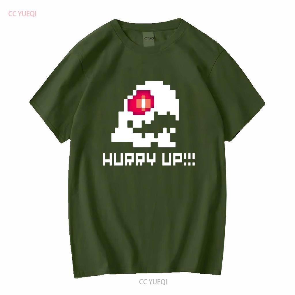 Bubble Bobble Hurry Up Funny Video Game T Shirt vintage Washed Breathable Stylish fashion homme Top For Everyday Wear graphic