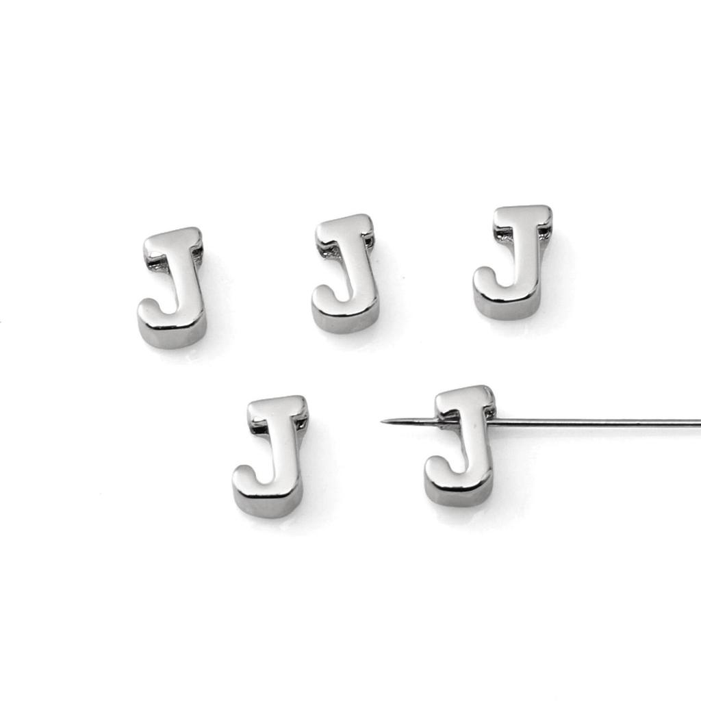 Mini Ciondolo Lettera Inglese in Rame per Creazione Gioielli Fai da Te Componenti Accessori