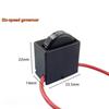 12A 250V Electric Grinder Switch AC220V Angle Grinder Switch  for Electric Grinder DR2-6/1FE