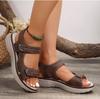 Summer Wedge Sandals For Women 2026  Fashion Non Slip Beach Shoes Woman Lightweight Casual Platform Plus Size Sandals Women