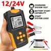Mini Digital Battery Tester CCA Electric Vehicles Car Battery Test Diagnostic Internal Resistance/Voltage/Capacity 12V 24V Amagi