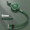 CSA1 3-in-1 Micro Data Wire USB Type C Fast Charger Cable For Mercedes Benz AMG A B C E S Class GLC GLK GLE GL Interior Accessories