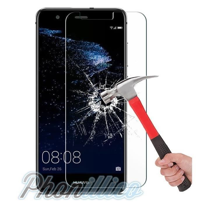 Protective Film - Phonillico® - Huawei P10 LITE - Tempered Glass - Ultra Resistant - Scratch Resistant