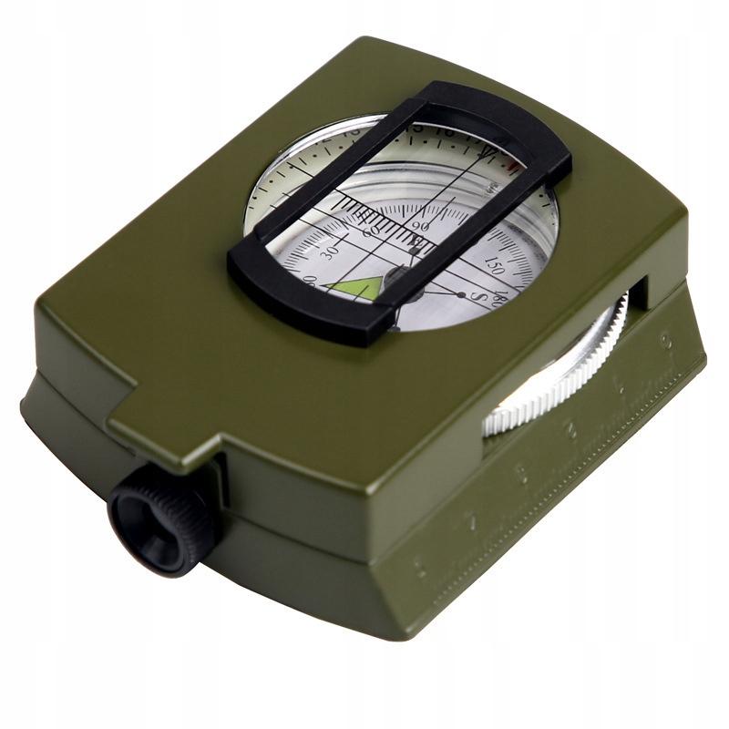 Professional Military Compass Prismatic Metal Map Compass