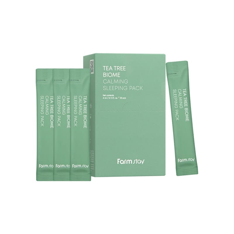 

Farmstay Tea Tree Biome Успокаивающая ночная маска 4 мл X 20 шт.