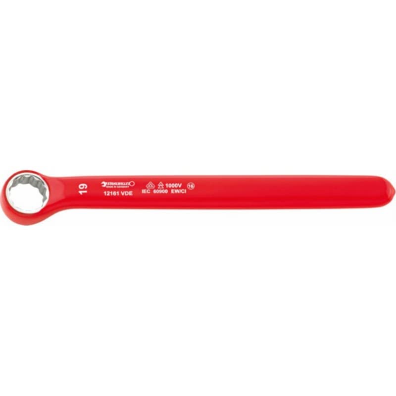 STAHLWILLE Insulated Open-End Wrench, 22mm, 12161VDE-22
