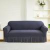 Lace Bubble Sofa Cover Full Elastic Dustproof Slip Resistant Cushion Cover