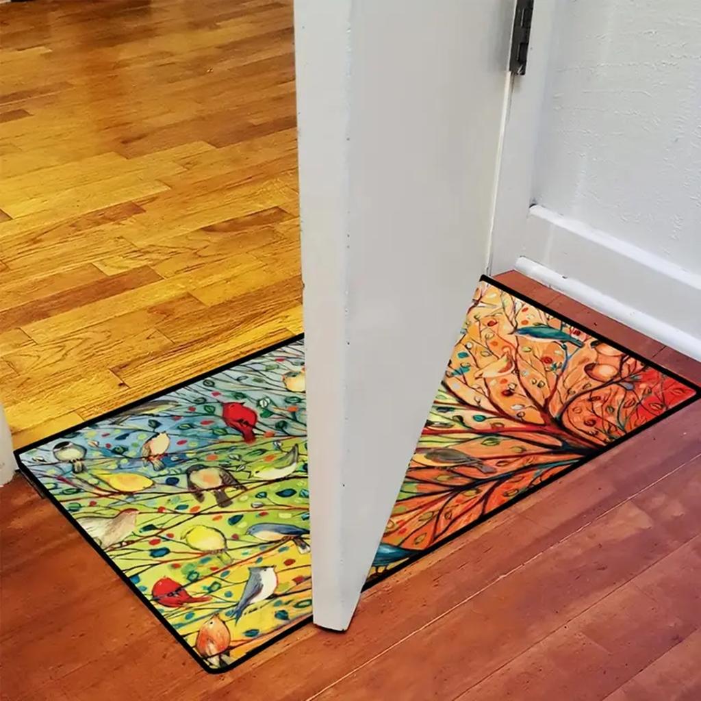 1pc Entrance Doormat, Dirt Resistant Door Mat, Room Decor, Indoor Outdoor Entrance Mat, Non-Slip Area Mat, Bathroom Mat Carpet