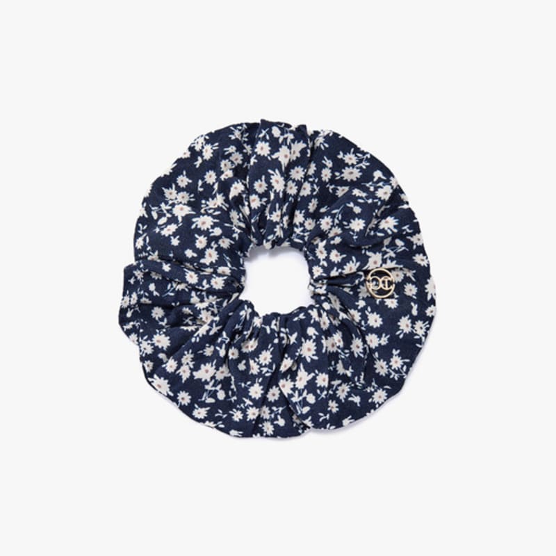 

GCUT Резинка для волос из вискозы с цветочным принтом_Темно-синий 7215290401 Navy