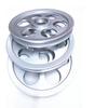 120MM Aluminum Alloy Wire Storage Wheel with Ceramic-Coated Guide and Round Groove