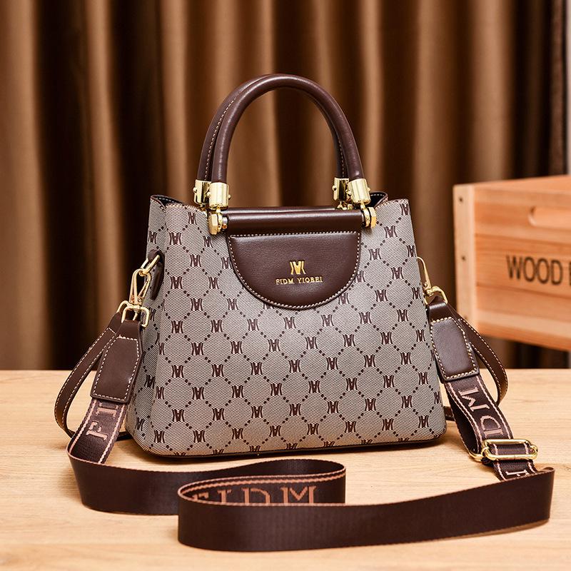 Bag Women 2025 New Large Capacity Bucket Bag Textured Shoulder Crossbody Bag Handbag Women