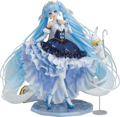 Character Vocal Series 01 Hatsune Miku Snow Miku Sněžná princezna Měřítko ABS PVC Kompletní figurka Ver. 1/7 & Předbarveno