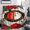 1PC Feyenoord Patterned Flannel Blanket Suitable For All Seasons for Home Decor Warmth and Comfort Gifts Holiday Present