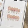 Pure Handmade Butterfly Wear Nail Plate French Fake Nail Patches Summer Nail Art Finished Pure Style