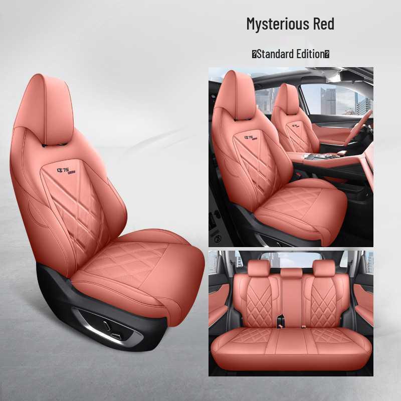 Leather Car Seat Cushion for Changan CS75 PLUS - Four Seasons Use, New Model