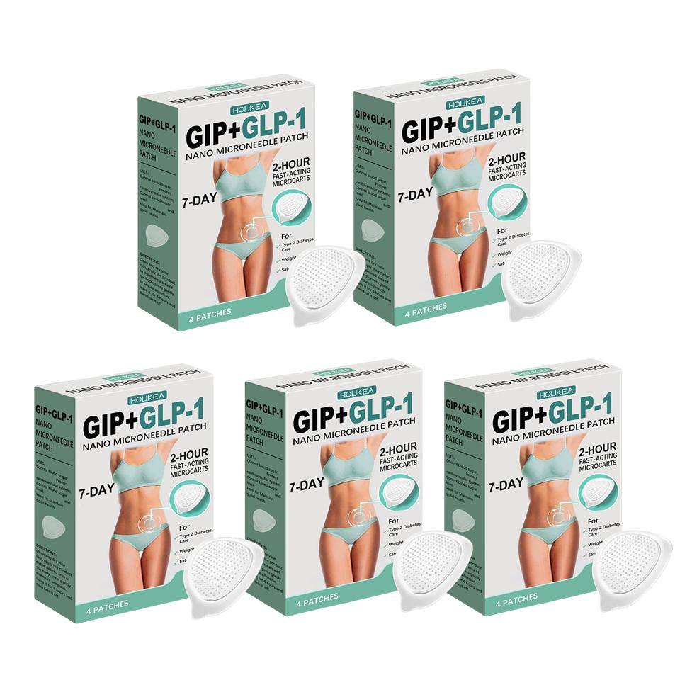 GIP+GLP-1 Nanos Microneedles Patch Microneedles Patch Unisex Gentle Body Slimming Stickers Daily Lazy Care Patch for Adults