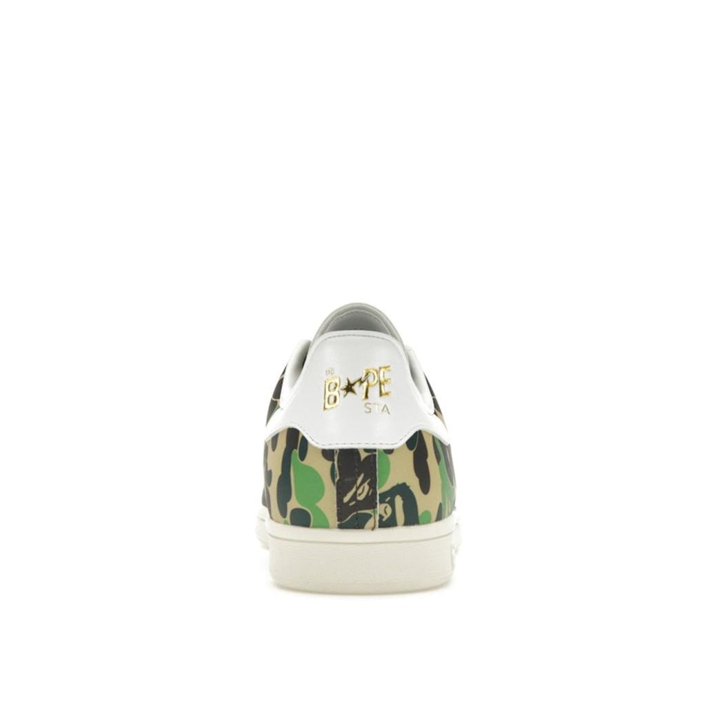 BAPE X Adidas Stan Smith 30th Anniversary - ABC Camo Unisex Sneakers Multi-Color Cloud-White Off-White IG8949