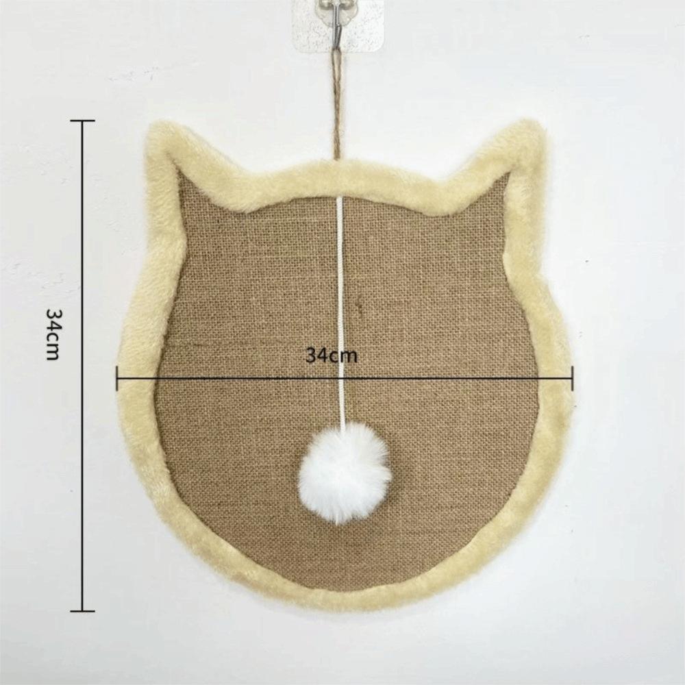 Wall-mounted Sisal Pad Durable Scratching Posts High Quality Interactive Toys  Furniture Protector