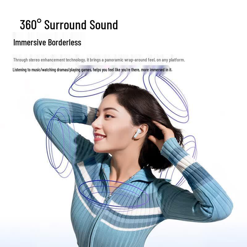 OKSJ T50 True Wireless Semi-in-Ear Bluetooth Earbuds